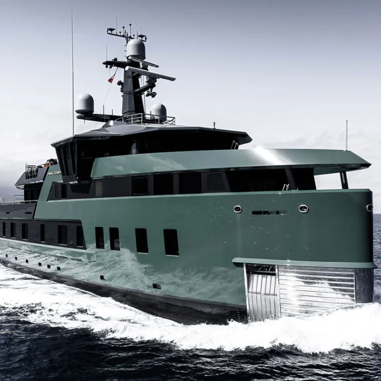 The Ultimate Pink Shadow Damen Yacht Charter Experience